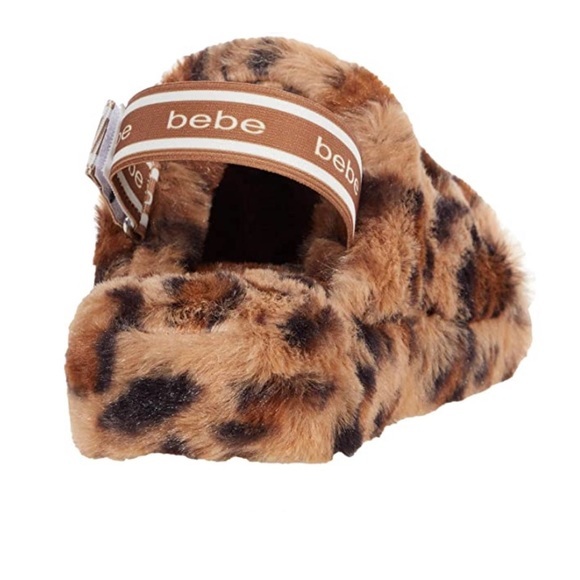 NWT BEBE JEANNA LEOPARD SLIPPER SLIDES - Picture 5 of 13
